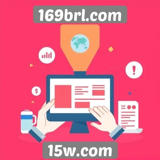 Estratégias de marketing do site 169brl.com
