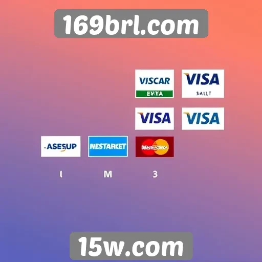 Métodos de pagamento disponíveis no site 169brl